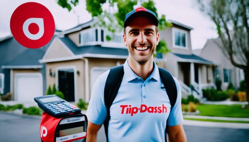 calculate DoorDash tip