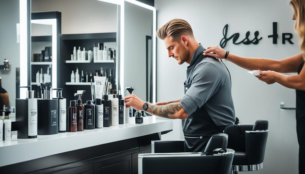 high-end haircut tipping