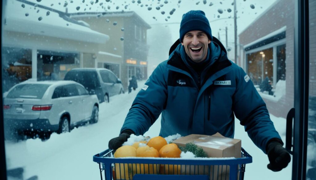 how to tip for grocery delivery in extreme weather