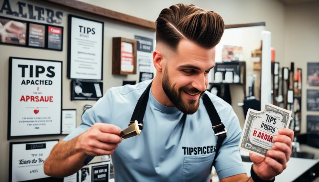 tipping etiquette for barber services