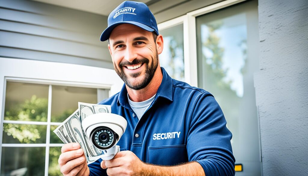 tipping etiquette for security system installers