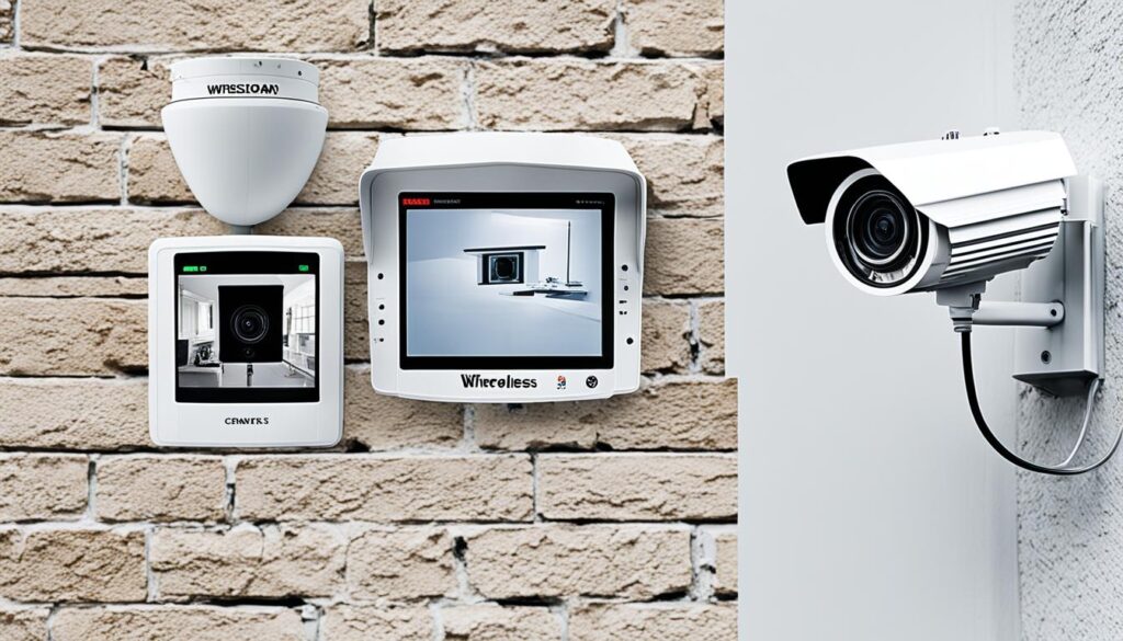 wireless vs wired cameras image